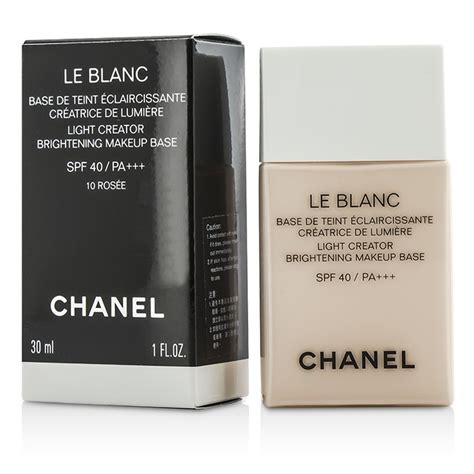 chanel light creator brightening makeup base|Le Blanc .